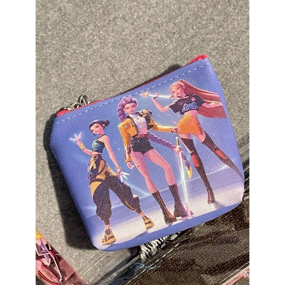 HUNTR/X K-Pop Bundle Huge Cosmetic Bag Mini Notebook Coin Purse & Perfume Set‎